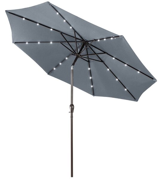 Parasol ogrodowy z solarnymi diodami led 300 cm