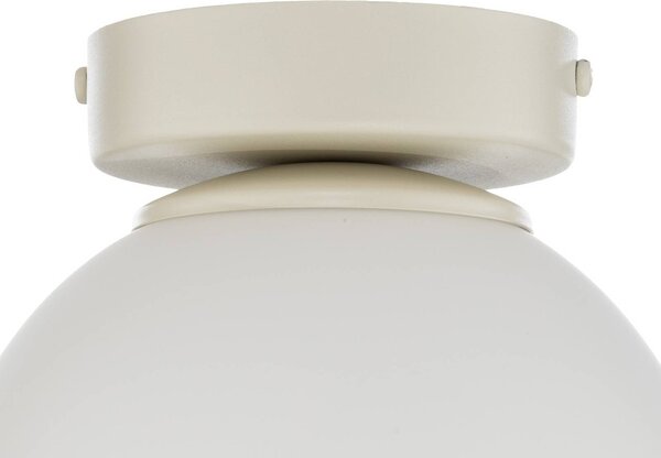 Lampa sufitowa Moonlight HELAM, możliwość ściemniania, biały / opal, salon / jadalnia, szkło, nowoczesny