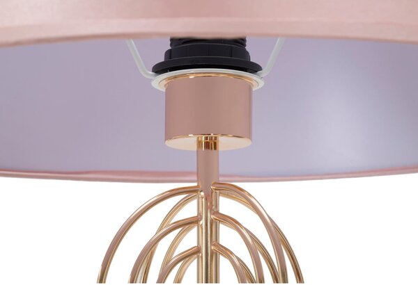 Różowa lampa stojąca Mauro Ferretti Krista