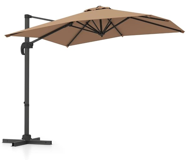 Parasol ogrodowy obrotowy 360°