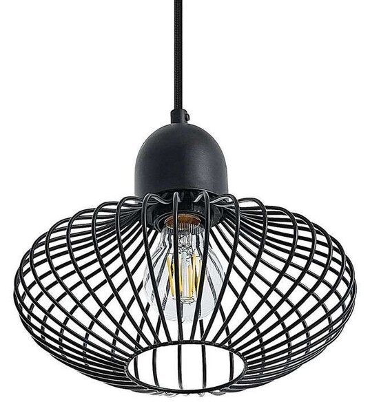 Lindby - Justinos 3 Lampa Wisząca Black