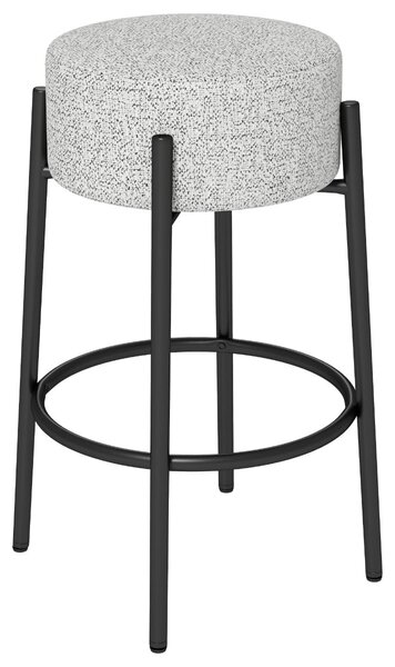 Tapicerowany hoker stołek barowy 68 cm