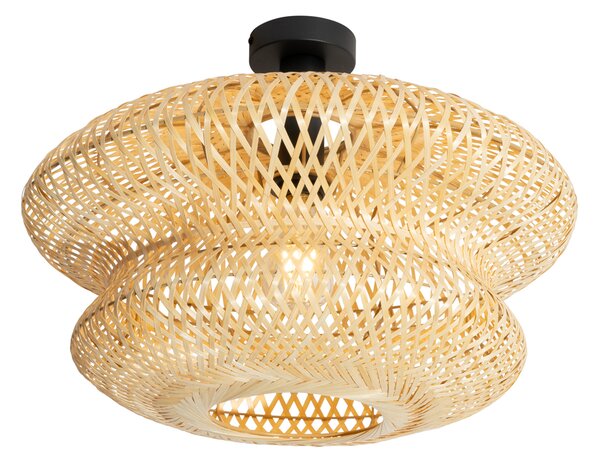 Orientalna bambusowa lampa sufitowa - Ostrava Double