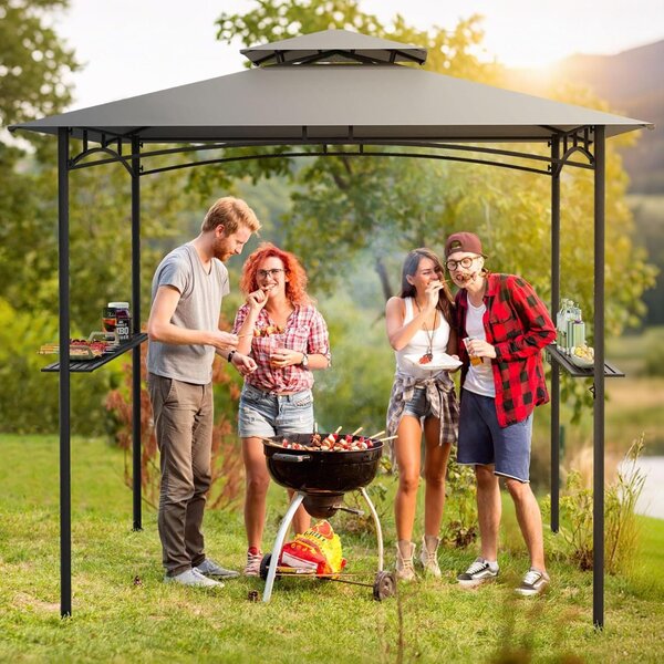 Altana grillowa wiata 242 x 150 x 250 cm