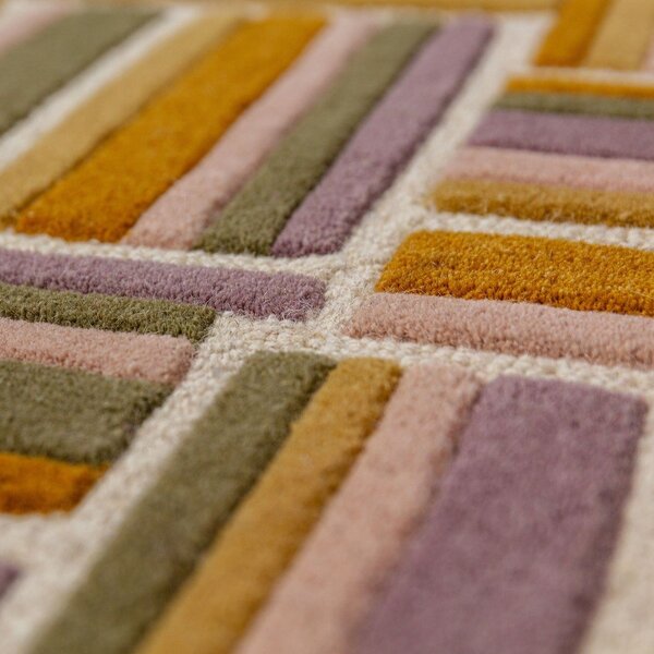 Wełniany dywan tkany ręcznie 140x200 cm Lattice Shaped – Flair Rugs