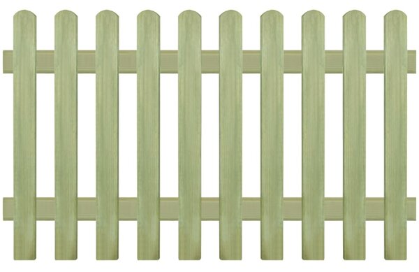 Panel ogrodzeniowy, impregnowana sosna, 170x100 cm, 6/9 cm