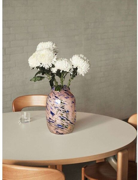 HAY - Splash Vase Round Large Light Pink/Blue