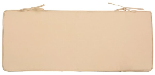 Esschert Design Poduszka na ławkę, 98,5 x 39,5 cm, beżowa, MF019
