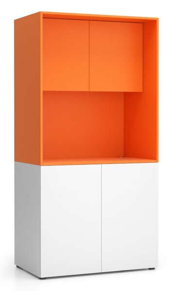 Kuchnia NIKA bez wyposażenia 1000 x 600 x 2000 mm, Pomarańczowy