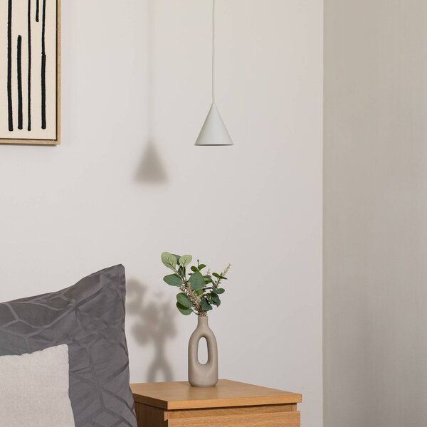 Lampa wisząca ZENITH Nowodvorski Lighting, możliwość ściemniania, aluminiowy / szary / cynkowy, salon / jadalnia, metal, nowoczesny