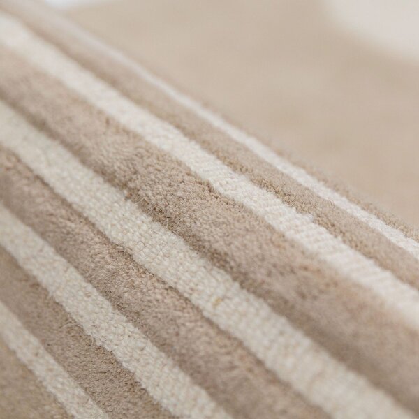 Wełniany dywan tkany ręcznie w naturalnym kolorze 120x180 cm Lozenge – Flair Rugs