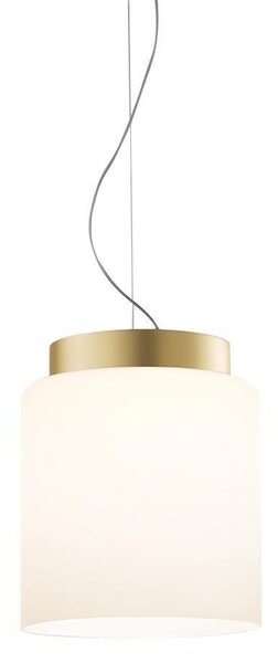 Prandina - Segesta S5 Lampa Wisząca Opal White/Brass Heritage