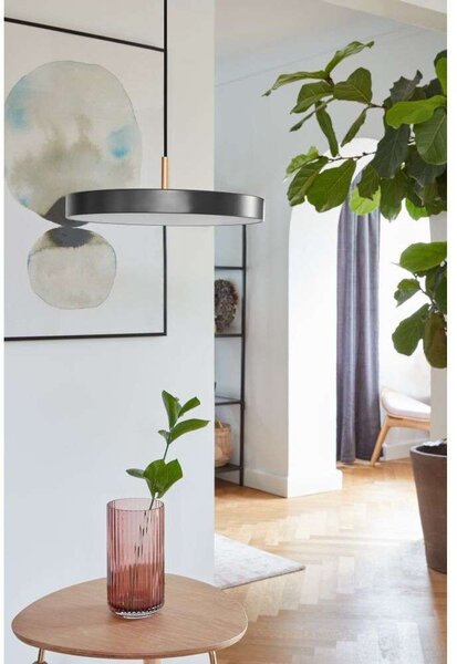 UMAGE - Asteria Mini Lampa Wisząca Orange/Steel Top