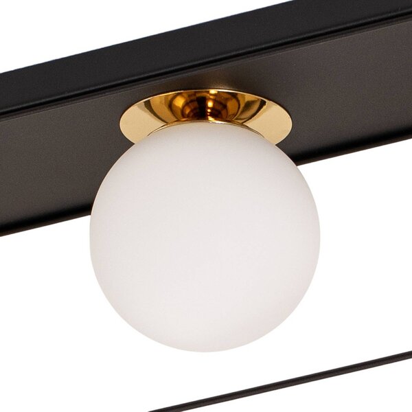 Lampa sufitowa Aroma SIGMA, możliwość ściemniania, czarny, przedpokój, metal, nowoczesny