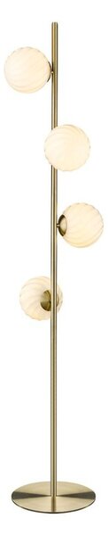 Halo Design - Twist 4 Lampa Podłogowa Opal/Brass