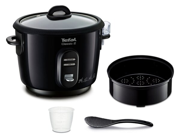 Czarne urządzenie do gotowania ryżu RK102811 – Tefal