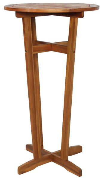 Stolik barowy, 60 x 105 cm, lite drewno akacjowe