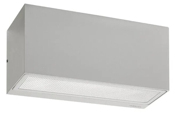 Norlys - Asker LED Down Zewnętrzna Lampa Ścienna 22,5 cm Aluminium Norlys