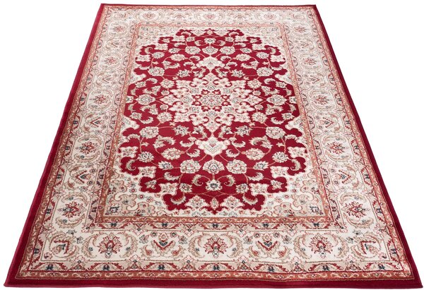 Czerwony prostokątny dywan w klasyczny wzór - Igras 8X