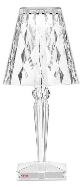 Kartell - Big Battery Lampa Stołowa Crystal