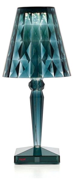 Kartell - Big Battery Lampa Stołowa Light Blue