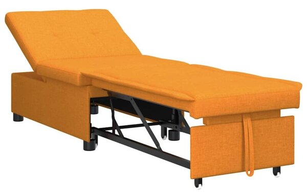 Nowoczesna rozkÅadana sofa w ciemnym Å¼Ã³Åtym kolorze