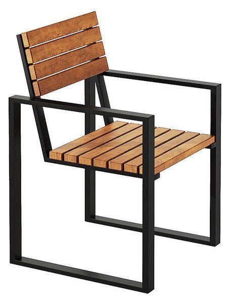 Drewniane krzesło ogrodowe Vaxi 3X - 9 kolorów