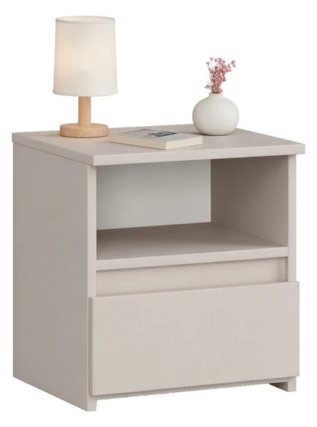 Kaszmirowa minimalistyczna szafka nocna - Morivo