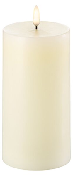 Uyuni Lighting - Świeca Słupkowa LED Ivory 7,8 x 15 cm Uyuni Lighting