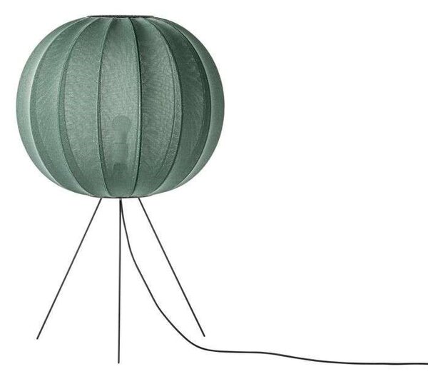Made By Hand - Knit-Wit 60 Round Lampa Podłogowa Medium Tweed Green