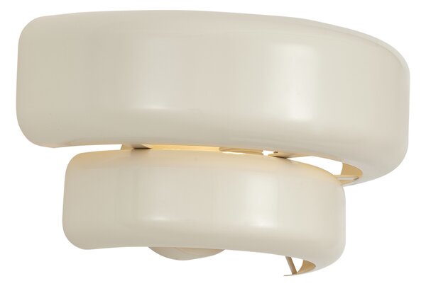 Retro Lampa Ścienna Beżowa - Ophelia