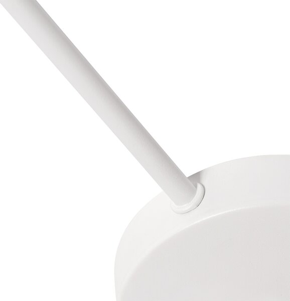 Lampa sufitowa biała, szara i brązowa 6-światłowa - Multidrum