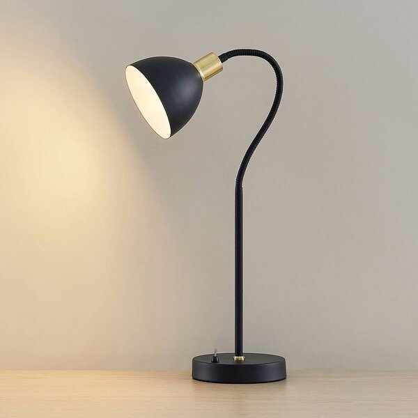 Lindby - Genora Lampa Stołowa Black