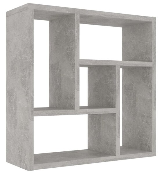 Półka ścienna, betonowa szarość, 45,1x16x45,1 cm