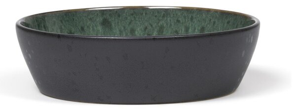 Zielona/czarna kamionkowa miska Gastro Green/Black – Bitz