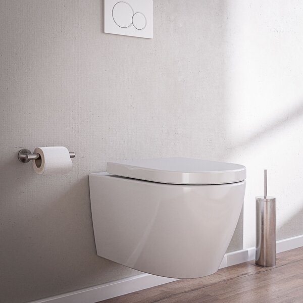 Miska WC wisząca bezkołnierzowa B-8030R