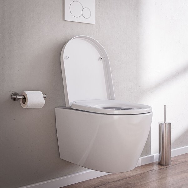 Miska WC wisząca bezkołnierzowa B-8030R