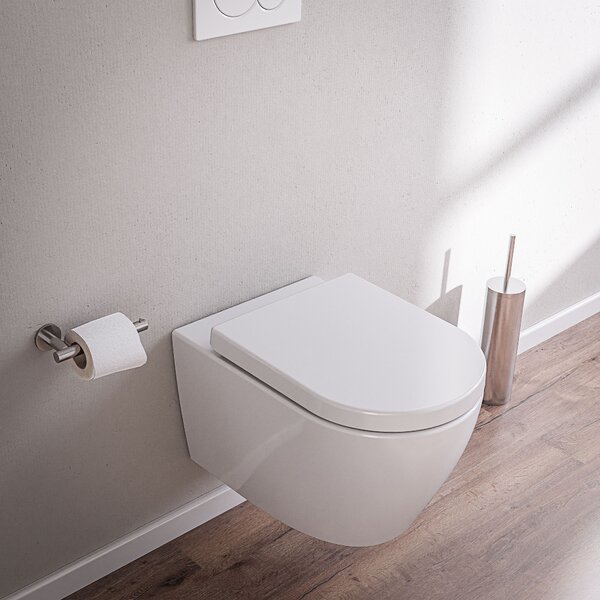 Miska WC wisząca bezkołnierzowa B-8030R