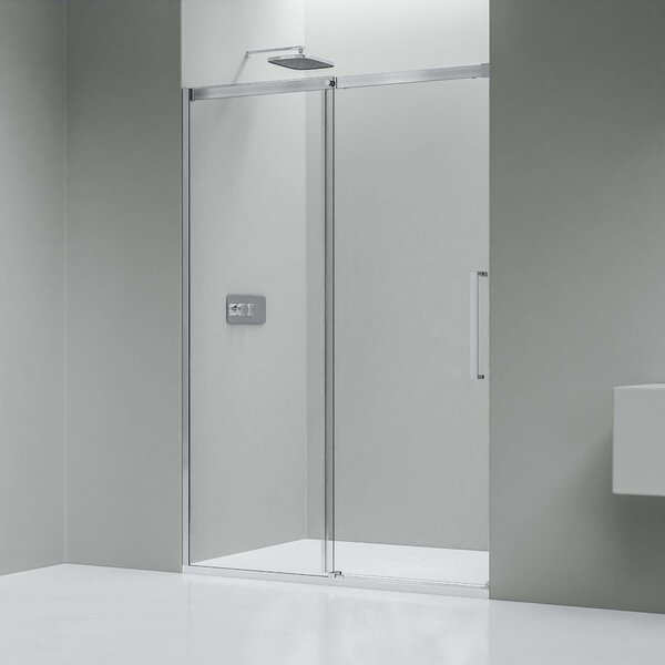 Drzwi prysznicowe przesuwne Soft-Close ze ścianką DX906 FLEX