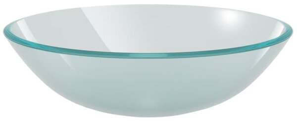 Umywalka z matowego, hartowanego szkła 42 cm