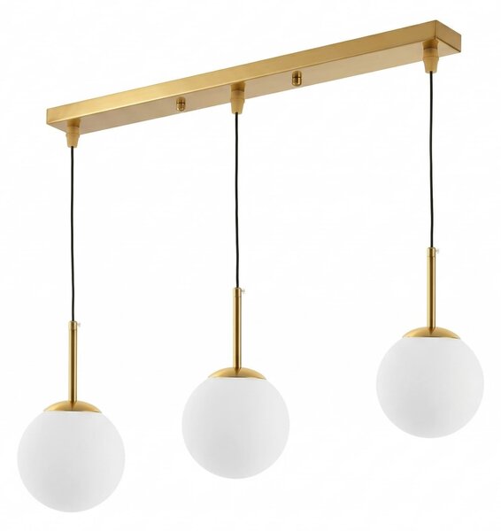 NOWOCZESNA POTRÓJNA LAMPA MOSIĘŻNA FREDICA W3 PRO