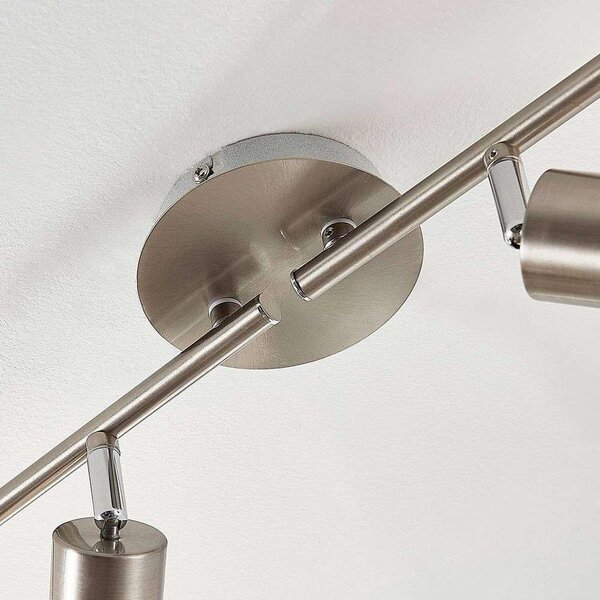 Lindby - Elaina 4 Lampa Sufitowa Nickel