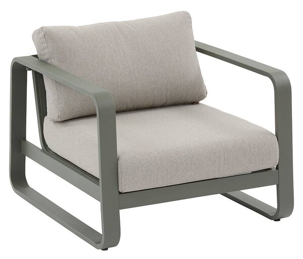 Zestaw aluminiowy ISABELLA dla 5 osób (oliwkowy)