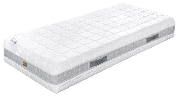 Luksusowy materac z jedwabistym dotykiem syntetycznego kaszmiru Cashmere Plus Comfort 4.5, 90x200 cm