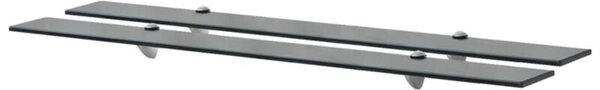 Półki szklane, 2 szt., 100 x 10 cm, 8 mm