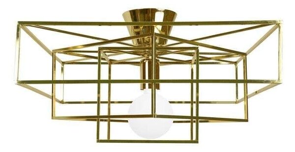 Globen Lighting - Cube Lampa Sufitowa Brass Globen Lighting