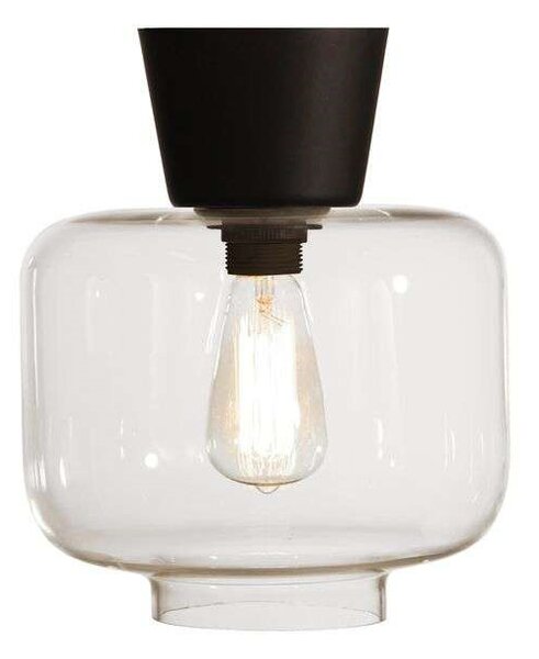 Globen Lighting - Ritz Lampa Sufitowa Clear/Black