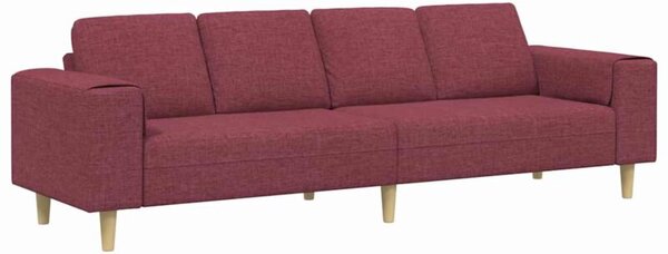 Nowoczesna sofa w kolorze czerwonego wina z ergonomicznymi podÅokietnikami i trwaÅym wypeÅnieniem z pianki, idealna do wspÃ³Åczesnych wnÄtrz
