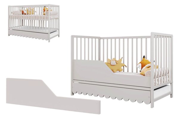 Łóżeczko-Sofa 120x60 Mimi - Kaszmir