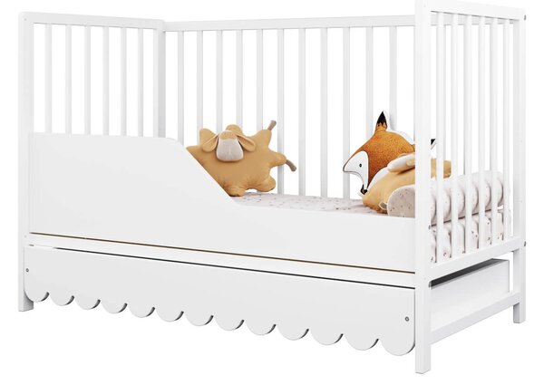 Łóżeczko-Sofa 120x60 Mimi - Białe
